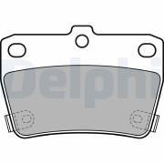 LP1942 Sada brzdových platničiek kotúčovej brzdy DELPHI