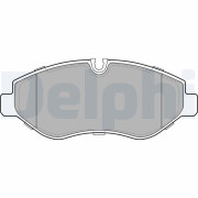 LP1982 Sada brzdových platničiek kotúčovej brzdy DELPHI