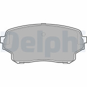 LP2000 Sada brzdových platničiek kotúčovej brzdy DELPHI