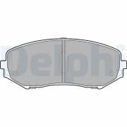 LP2001 Sada brzdových platničiek kotúčovej brzdy DELPHI