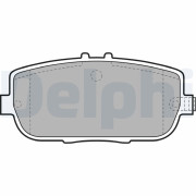 LP2027 Sada brzdových platničiek kotúčovej brzdy DELPHI
