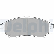 LP2030 Sada brzdových platničiek kotúčovej brzdy DELPHI