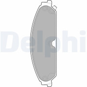 LP2033 Sada brzdových platničiek kotúčovej brzdy DELPHI
