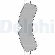 LP2063 Sada brzdových platničiek kotúčovej brzdy DELPHI