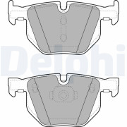 LP2068 Sada brzdových platničiek kotúčovej brzdy DELPHI