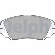 LP2080 Sada brzdových platničiek kotúčovej brzdy DELPHI