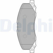 LP2082 Sada brzdových platničiek kotúčovej brzdy DELPHI