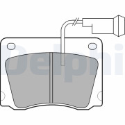 LP209 Sada brzdových platničiek kotúčovej brzdy DELPHI