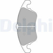 LP2099 Sada brzdových platničiek kotúčovej brzdy DELPHI