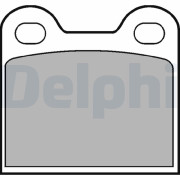 LP21 Sada brzdových platničiek kotúčovej brzdy DELPHI
