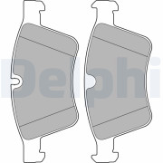 LP2139 Sada brzdových platničiek kotúčovej brzdy DELPHI