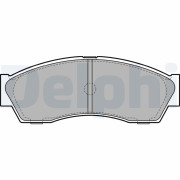 LP2159 Sada brzdových platničiek kotúčovej brzdy DELPHI