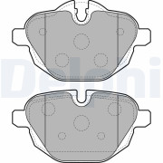 LP2162 Sada brzdových platničiek kotúčovej brzdy DELPHI
