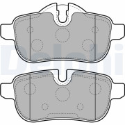 LP2163 Sada brzdových platničiek kotúčovej brzdy DELPHI
