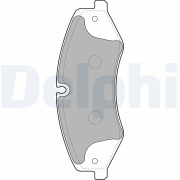 LP2176 Sada brzdových platničiek kotúčovej brzdy DELPHI
