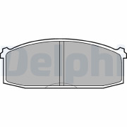 LP219 Sada brzdových platničiek kotúčovej brzdy DELPHI