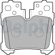 LP2214 Sada brzdových platničiek kotúčovej brzdy DELPHI