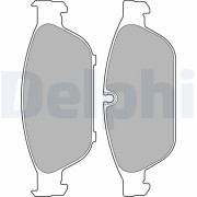 LP2238 Sada brzdových platničiek kotúčovej brzdy DELPHI