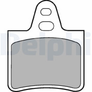 LP229 Sada brzdových platničiek kotúčovej brzdy DELPHI