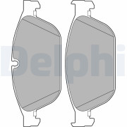 LP2292 Sada brzdových platničiek kotúčovej brzdy DELPHI