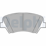 LP2293 Sada brzdových platničiek kotúčovej brzdy DELPHI