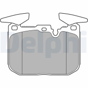 LP2449 Sada brzdových platničiek kotúčovej brzdy DELPHI