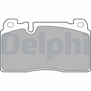 LP2491 Sada brzdových platničiek kotúčovej brzdy DELPHI
