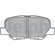 LP2501 Sada brzdových platničiek kotúčovej brzdy DELPHI