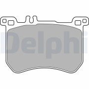 LP2507 Sada brzdových platničiek kotúčovej brzdy DELPHI