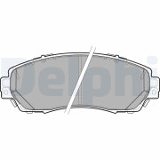 LP2710 Sada brzdových platničiek kotúčovej brzdy DELPHI