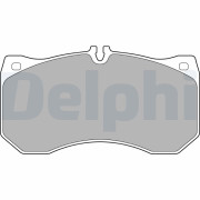 LP2713 Sada brzdových platničiek kotúčovej brzdy DELPHI