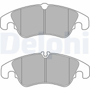 LP2715 Sada brzdových platničiek kotúčovej brzdy DELPHI