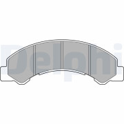 LP2769 Sada brzdových platničiek kotúčovej brzdy DELPHI