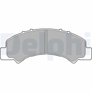 LP2770 Sada brzdových platničiek kotúčovej brzdy DELPHI