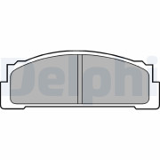 LP30 Sada brzdových platničiek kotúčovej brzdy DELPHI