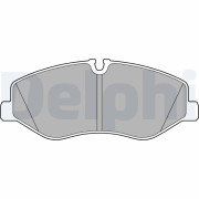LP3138 Sada brzdových platničiek kotúčovej brzdy DELPHI