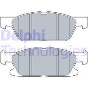 LP3280 Sada brzdových platničiek kotúčovej brzdy DELPHI