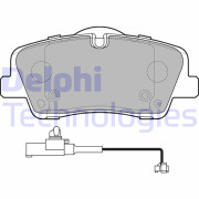 LP3292 Sada brzdových platničiek kotúčovej brzdy DELPHI