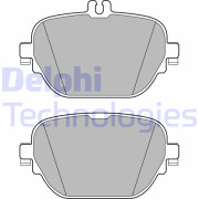 LP3297 Sada brzdových platničiek kotúčovej brzdy DELPHI