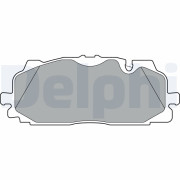 LP3302 Sada brzdových platničiek kotúčovej brzdy DELPHI