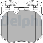 LP3304 Sada brzdových platničiek kotúčovej brzdy DELPHI