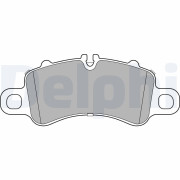 LP3308 Sada brzdových platničiek kotúčovej brzdy DELPHI