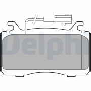 LP3310 Sada brzdových platničiek kotúčovej brzdy DELPHI