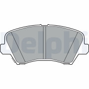 LP3361 Sada brzdových platničiek kotúčovej brzdy DELPHI