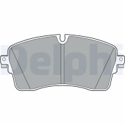 LP3395 Sada brzdových platničiek kotúčovej brzdy DELPHI