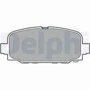 LP3398 Sada brzdových platničiek kotúčovej brzdy DELPHI