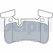 LP3516 Sada brzdových platničiek kotúčovej brzdy DELPHI