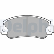 LP353 Sada brzdových platničiek kotúčovej brzdy DELPHI