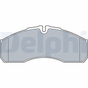 LP3541 Sada brzdových platničiek kotúčovej brzdy DELPHI