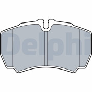LP3573 Sada brzdových platničiek kotúčovej brzdy DELPHI